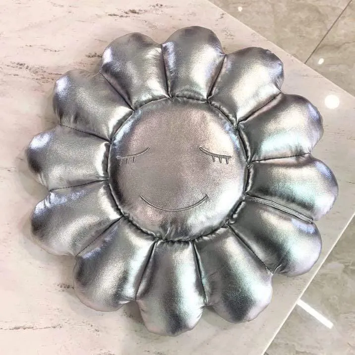 40cm-60cm Sonnenblumenkissen Weiche Blume Gefüllte Puppe Kawaii Kaikai Kiki Buntes Plüschtierkissen Geschenk Sonnenblumenkissen