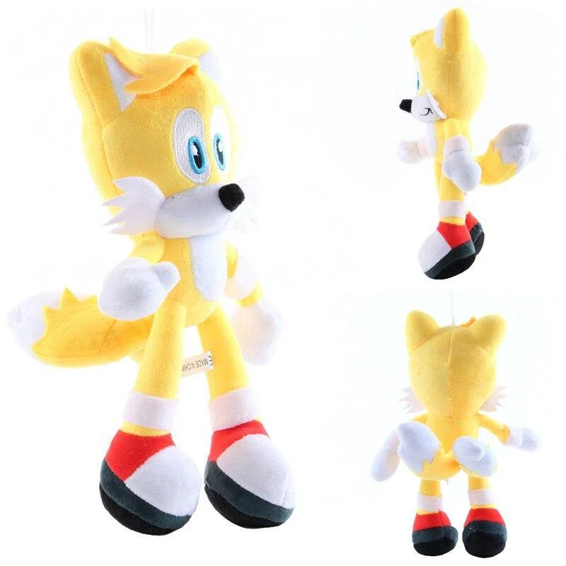 6 Stil Sonic Plüsch Puppenspielzeug Sonic Shadow Amy Rose Knöchel Schwänze Plüschspielzeug Baumwolle Weich Gefülltes Geschenk Für Kinder Weihnachten