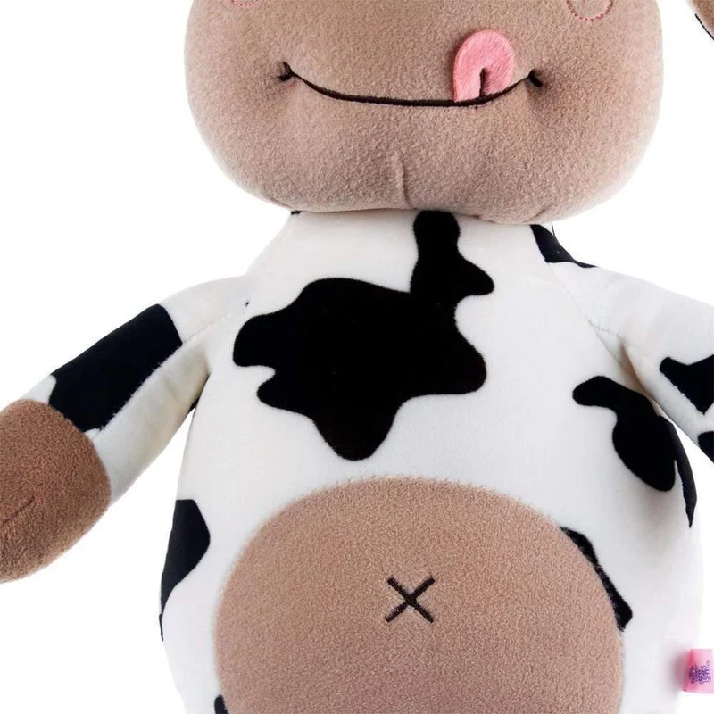 2020 neue Nette Tier Cartoon Kühe Gefüllte Plüsch Spielzeug Kawaii Rinder Komfortable Weiche Spielzeug Kinder Geburtstag Präsentieren Weihnachten Geschenk