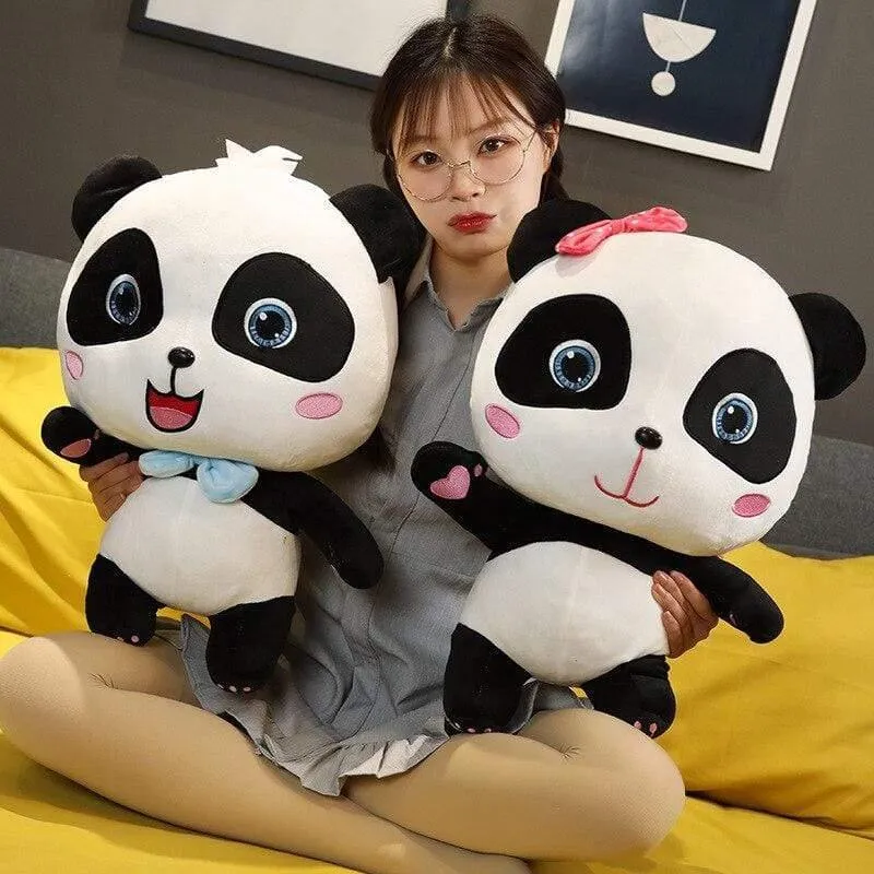 22/30/50 cm BabyBus Niedliche Panda Plüschtiere Hobbies Cartoon Tier Stofftier Puppen für Kinder Jungen Baby Geburtstag Weihnachtsgeschenk