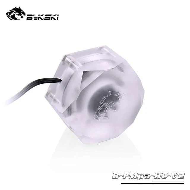 Acryl-Durchflussmesser, 6-Wege-Gewinde G1/4, 5 V GND, Licht zum AURA-Kühlmittelfilter, Computer-Kühler-Anschlüsse, 6-Wege-Lochfilter