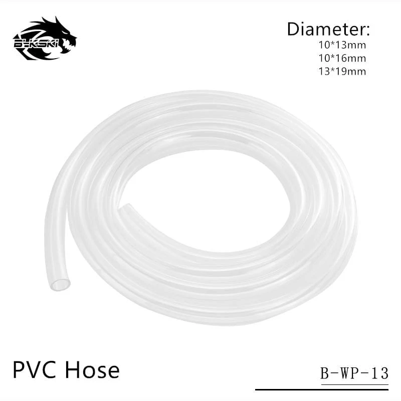Transparentes Schlauchmaterial PVG-Schlauch 10X13MM, 10X16MM, 13X19MM