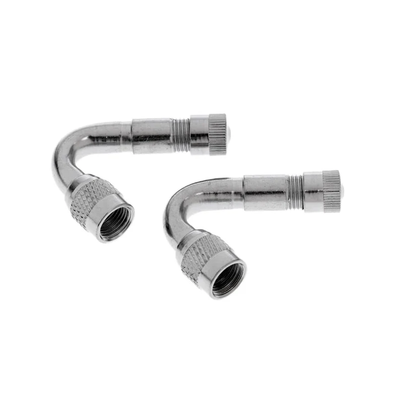 2 x Ventilschaftadapter 45, 90, 135 Grad Ventilverlängerung Auto Electrombile Tire Valve Extender Fahrradteile