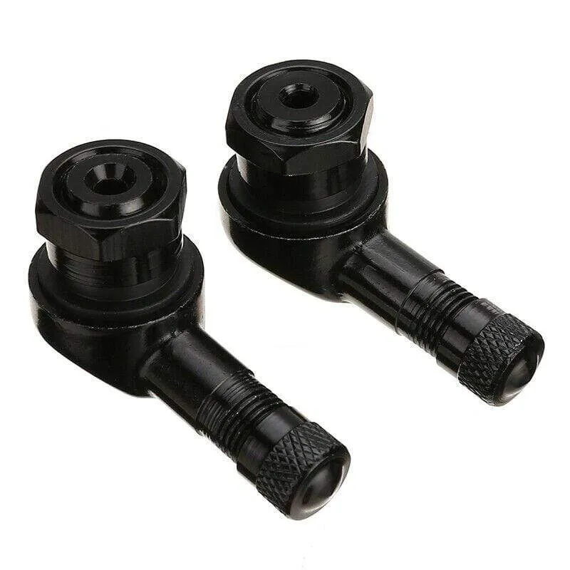2 stücke 90 Grad CNC Motorrad Felge Reifen Rad Tubeless Ventil Vorbauten Für Felge Rad Teile Zubehör Waren
