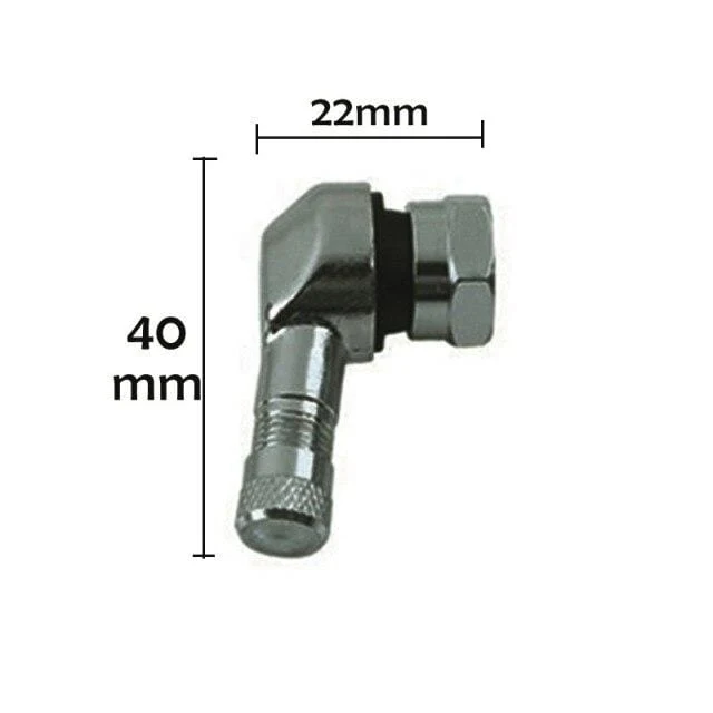 2 stücke 90 Grad CNC Motorrad Felge Reifen Rad Tubeless Ventil Vorbauten Für Felge Rad Teile Zubehör Waren