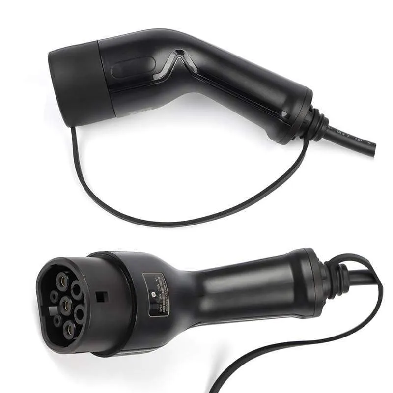 22 kW Typ 2 bis Typ 2 EV-Ladegerät für Elektrofahrzeuge IEC 62196 EV-Ladekabel 32a einphasiges dreiphasiges EVSE-Kit