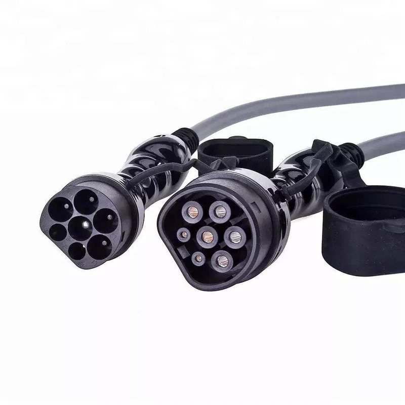22 kW Typ 2 bis Typ 2 EV-Ladegerät für Elektrofahrzeuge IEC 62196 EV-Ladekabel 32a einphasiges dreiphasiges EVSE-Kit