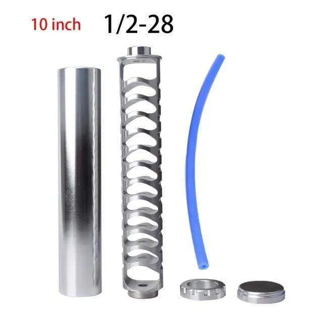 1 / 2-20 1 / 2-28 5 / 8-24 6-Zoll-kleine 6-Zoll-große 10-Zoll-Einkern-Aluminium-Kraftstofffilter-Lösungsmittelfalle für NAPA 4003 WIX 24003