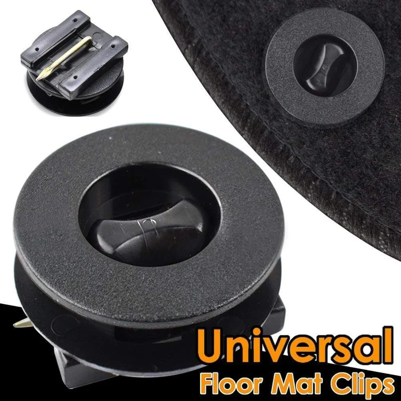 Universal Auto Boden Matte Verschluss Twist Lock Clips Teppich Befestigung Klemmen Schnallen Haken Boden Halter Ärmeln 10X Auto Zubehör
