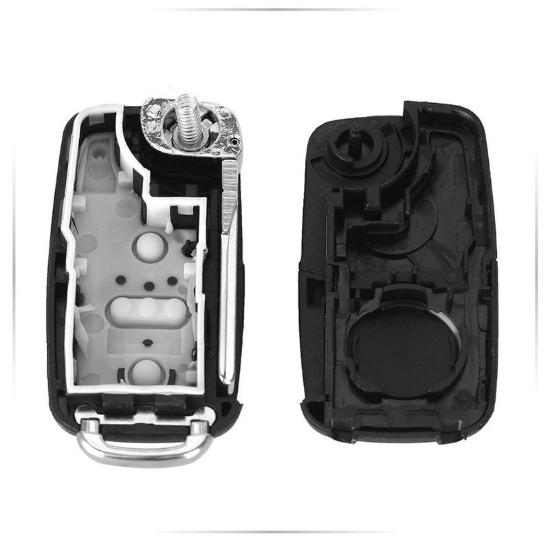 3 Tasten für VW Volkswagen Tiguan Golf Sagitar Polo MK6 Flip Fob Remote Folding Key Shell Uncut Blade