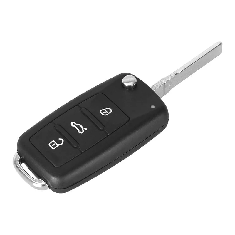 3 Tasten für VW Volkswagen Tiguan Golf Sagitar Polo MK6 Flip Fob Remote Folding Key Shell Uncut Blade