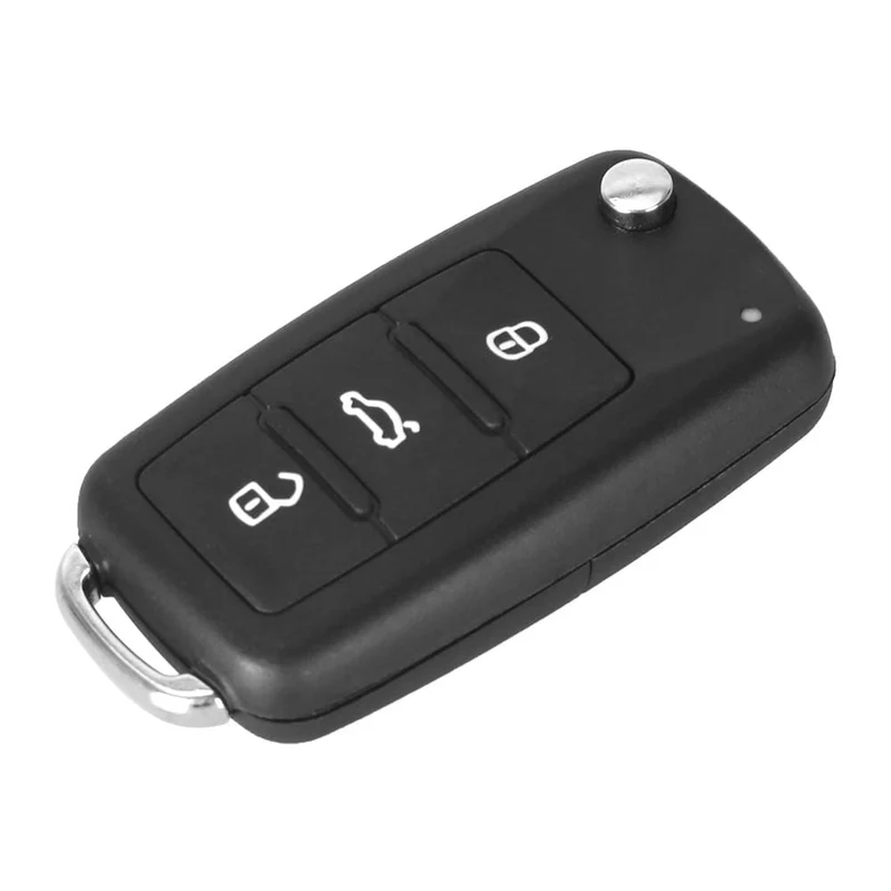 3 Tasten für VW Volkswagen Tiguan Golf Sagitar Polo MK6 Flip Fob Remote Folding Key Shell Uncut Blade
