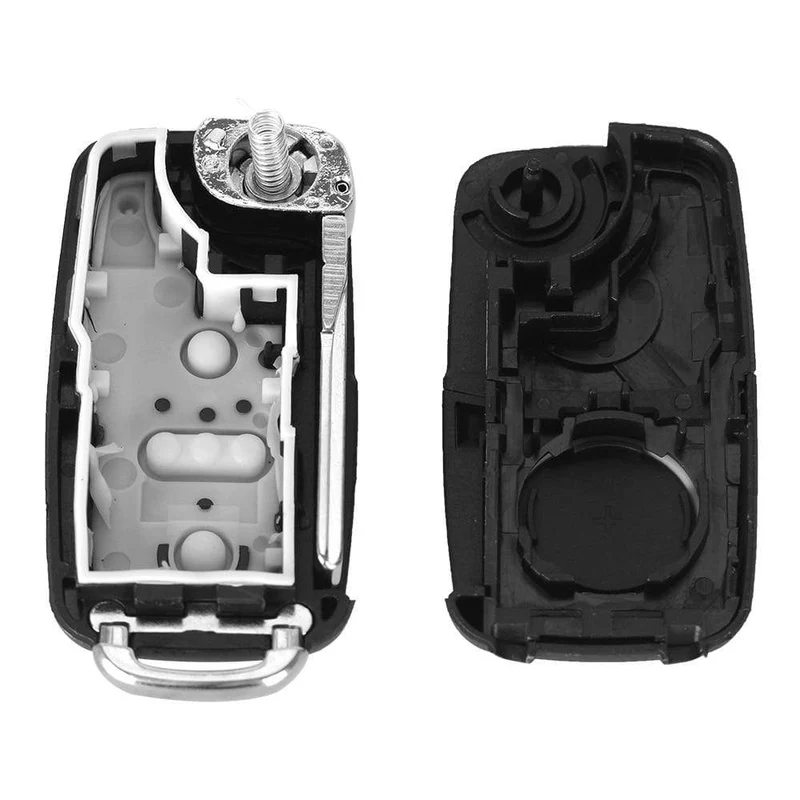 3 Tasten für VW Volkswagen Tiguan Golf Sagitar Polo MK6 Flip Fob Remote Folding Key Shell Uncut Blade