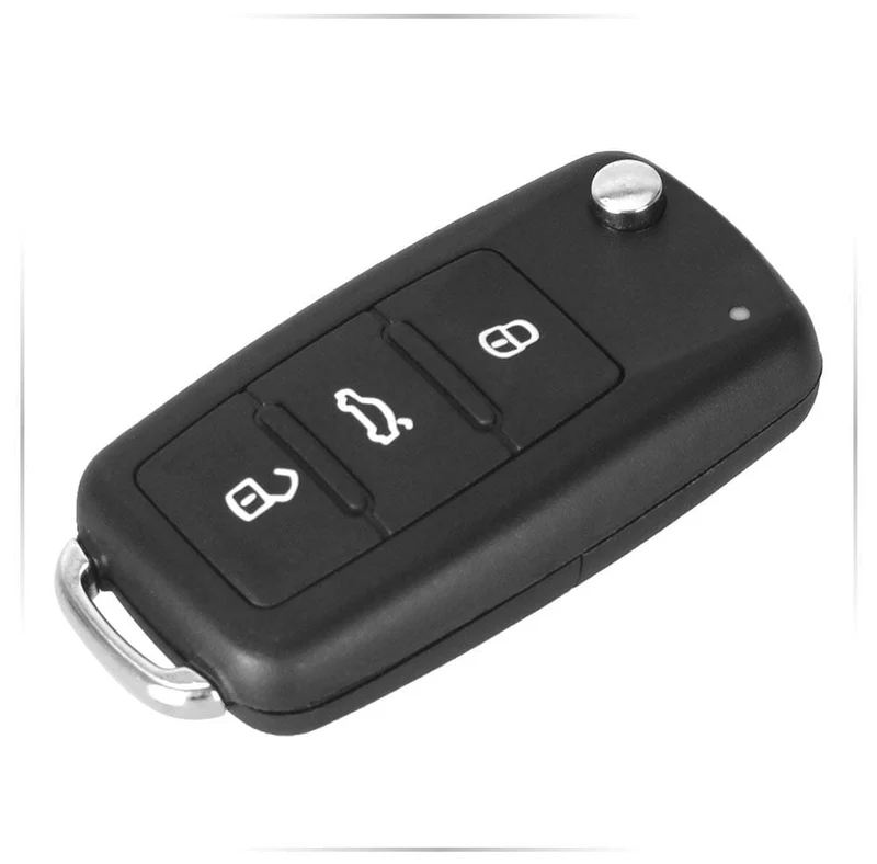 3 Tasten für VW Volkswagen Tiguan Golf Sagitar Polo MK6 Flip Fob Remote Folding Key Shell Uncut Blade