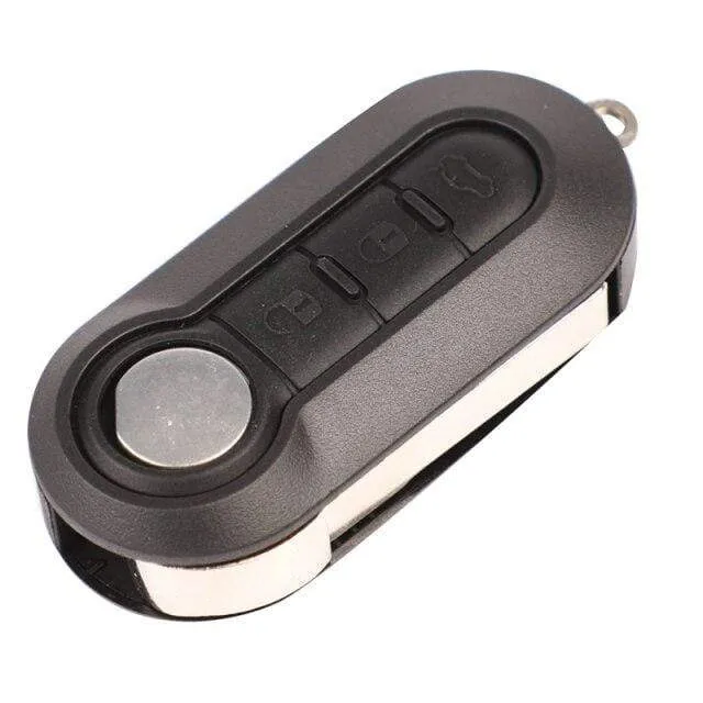 3-Tasten-Fernbedienung, aufklappbares Schlüsselanhängergehäuse für Citroen Jumper Nemo, Fit, Peugeot Boxer Bipper 2008–2015, Ersatzgehäuse