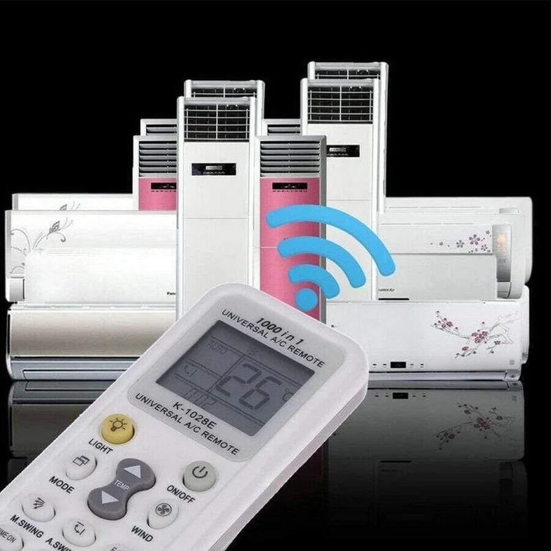 Universelle AC-LCD-Fernbedienung K-1028E 1028E 1000 In 1 Für Fernbedienung mit geringem Stromverbrauch für Klimaanlagen