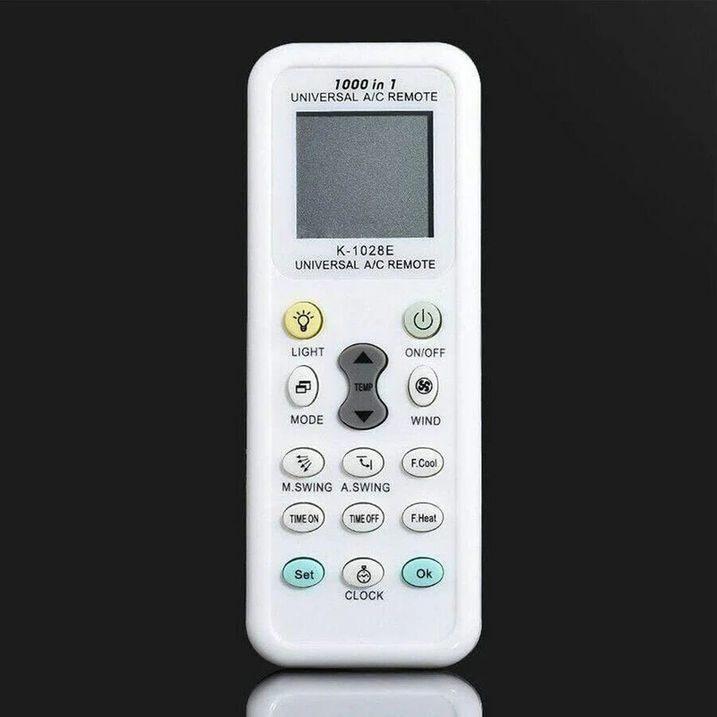 Universelle AC-LCD-Fernbedienung K-1028E 1028E 1000 In 1 Für Fernbedienung mit geringem Stromverbrauch für Klimaanlagen