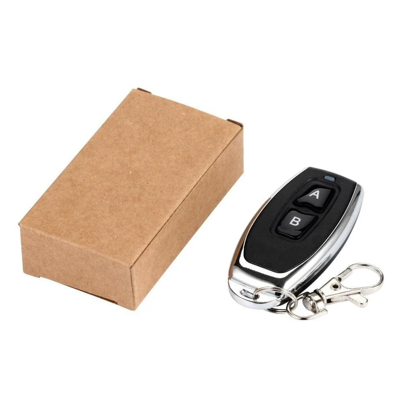 Rubrum 433MHz Universal Wireless-Fernbedienung AC 110V 220V 1CH RF Relais und Sender Fernbedienung Garagentor Licht Lüfter Home DIY