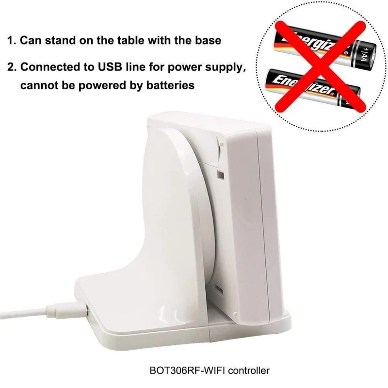 Beok WiFi & RF Wireless Thermostat für die Heizung von Gaskesselräumen Smart Remote Temperature Controller funktioniert mit Google Home Alexa (BOT306RF-WIFI 220V-240V)