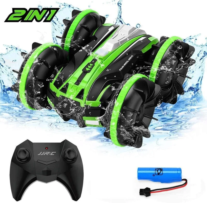 Q81 1:20 2.4G 2-in-1 RC Auto Fernbedienung Auto RC Stunt Auto Doppelseitige Drift Amphibien 360 Grad Rotation RC Fahrzeug Modelle