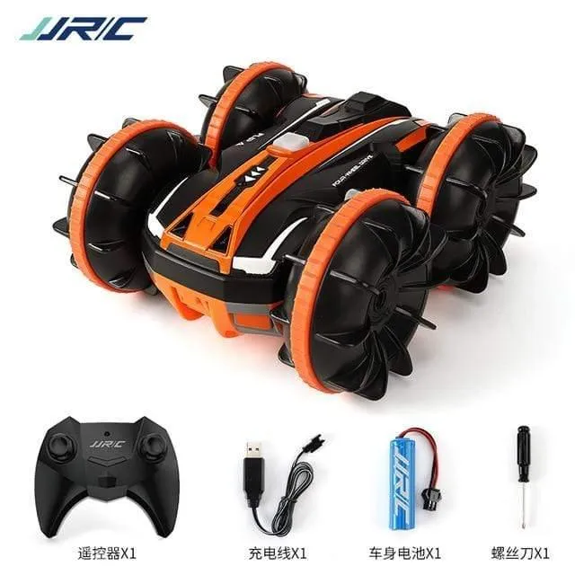Q81 1:20 2.4G 2-in-1 RC Auto Fernbedienung Auto RC Stunt Auto Doppelseitige Drift Amphibien 360 Grad Rotation RC Fahrzeug Modelle