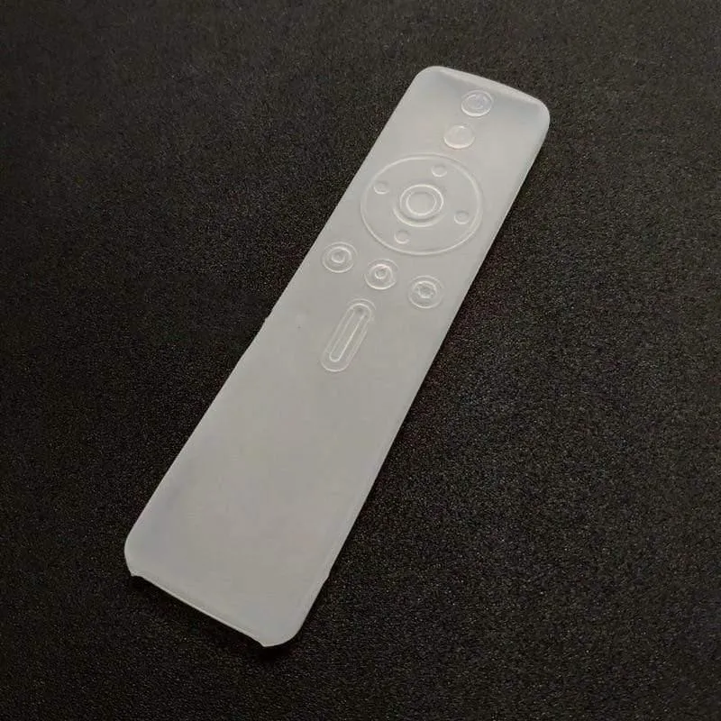 Transparente Fernbedienungsabdeckung für Xiaomi TV 4A, weiche Silikon-Schutzhülle, Gummiabdeckung für Xiaomi IP TV Set-Top-Box 4S Pro (transparent)