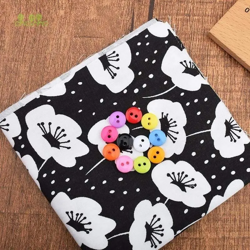 , 600 Stück / Box, 2 Löcher, Harzknöpfe von DIY Scrapbooking Patchwork Nähen / Dekoratives Basteln & Heimdekoration,