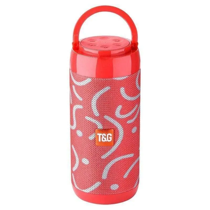 TG113C Bluetooth-Lautsprecher unterstützt FM-Radio, TF-Karte, AUX-Kabel, Lautsprecher, kabellose Bluetooth-Lautsprecher, Telefonhalter, Soundsäule