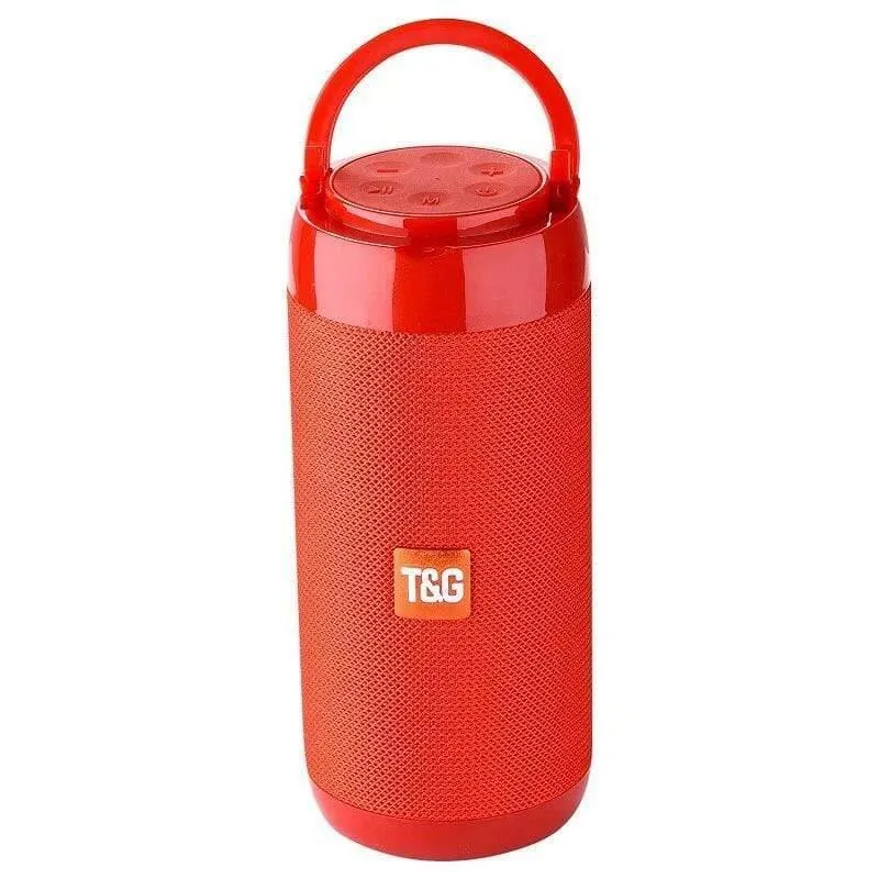 TG113C Bluetooth-Lautsprecher unterstützt FM-Radio, TF-Karte, AUX-Kabel, Lautsprecher, kabellose Bluetooth-Lautsprecher, Telefonhalter, Soundsäule