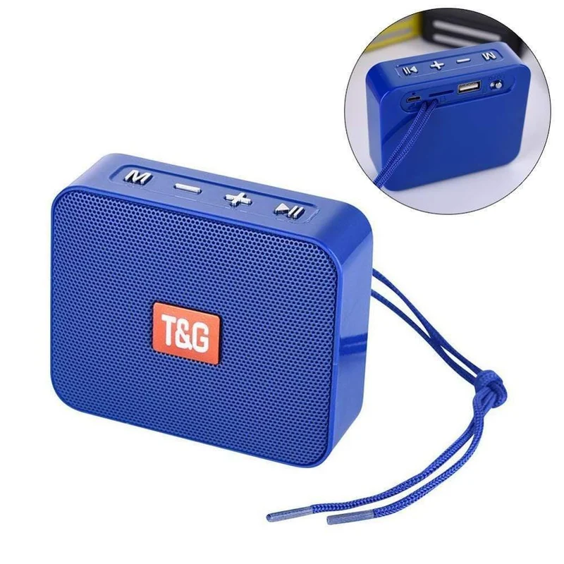 TG166 Mini Tragbarer Bluetooth-Lautsprecher Kleiner Drahtloser Lautsprecher Bluetooth 5.0 Unterstützung USB TF Karte FM Radio Caixa De Som Altavoces