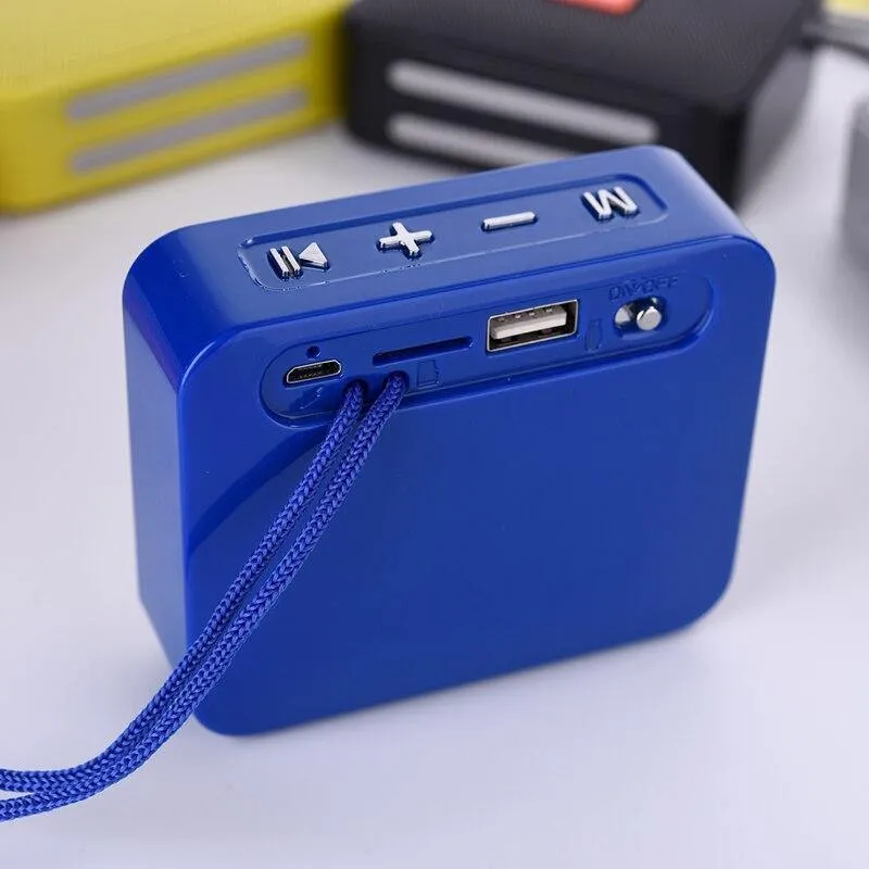 TG166 Mini Tragbarer Bluetooth-Lautsprecher Kleiner Drahtloser Lautsprecher Bluetooth 5.0 Unterstützung USB TF Karte FM Radio Caixa De Som Altavoces