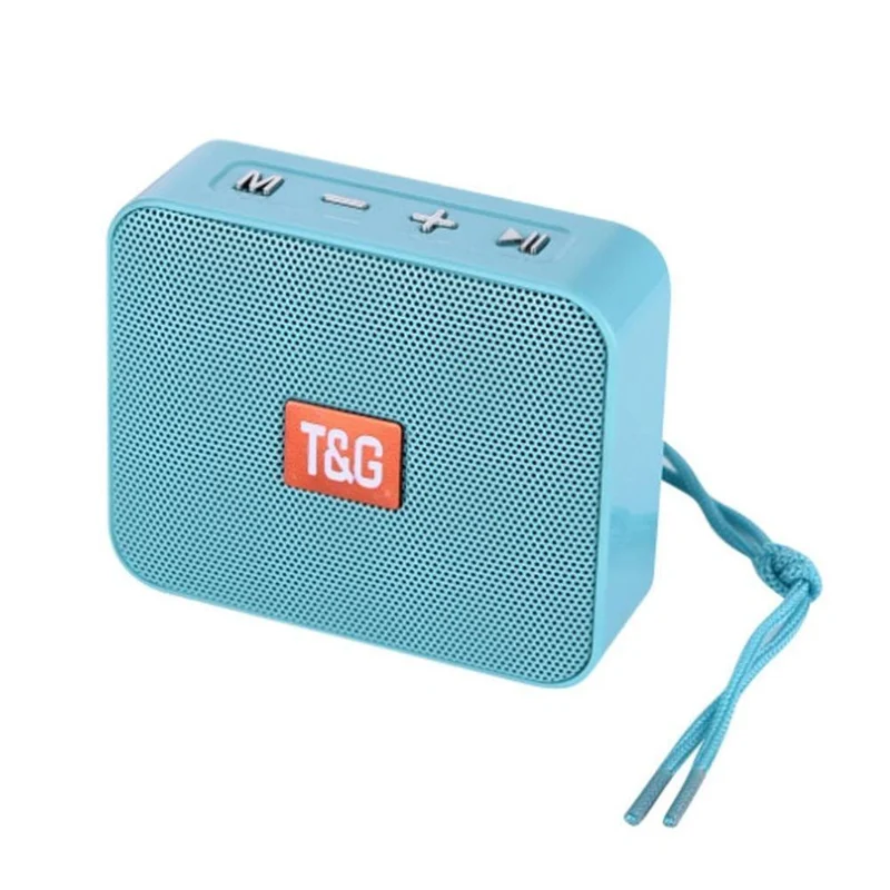 TG166 Mini Tragbarer Bluetooth-Lautsprecher Kleiner Drahtloser Lautsprecher Bluetooth 5.0 Unterstützung USB TF Karte FM Radio Caixa De Som Altavoces
