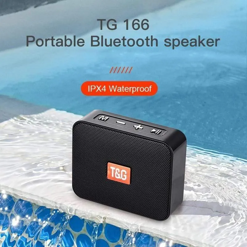 Mini-Lautsprecher TG166 Tragbarer Musik-Player mit FM-Radio Bluetooth-Lautsprecher Subwoofer Outdoor Kann Freisprechen