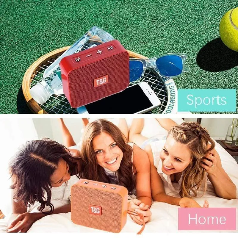 Mini-Lautsprecher TG166 Tragbarer Musik-Player mit FM-Radio Bluetooth-Lautsprecher Subwoofer Outdoor Kann Freisprechen