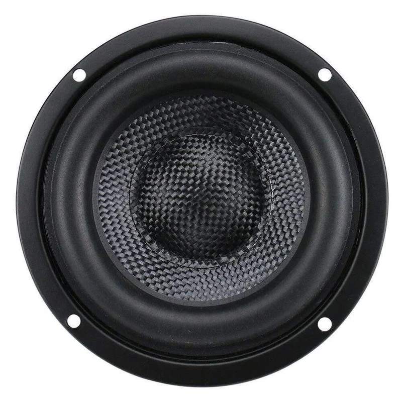 4-Zoll-Tieftöner-Subwoofer-Lautsprechereinheit HIFI 4 Ohm 40 W Fiberglas-Gewebebecken Tiefbass-Lautsprecher Großer magnetischer 1 STÜCK