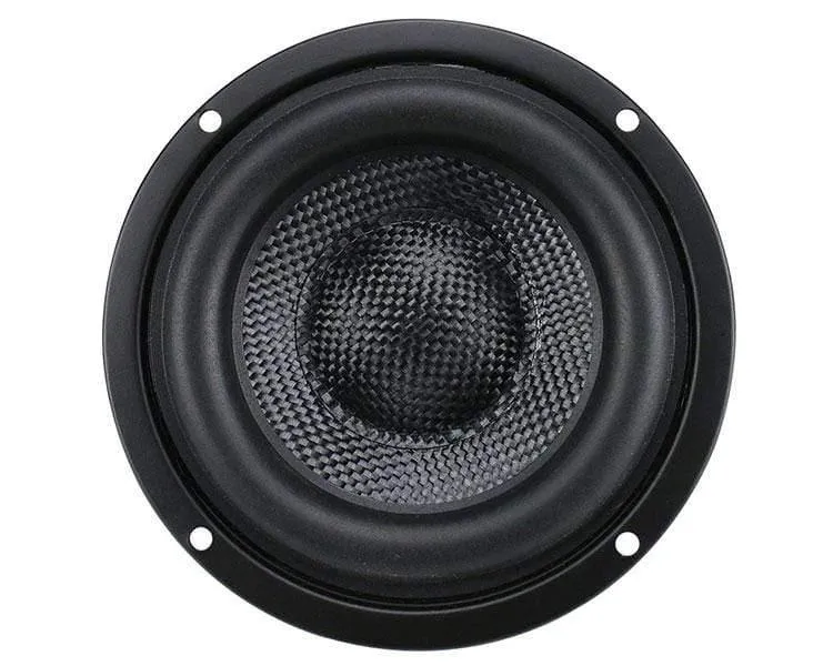 4-Zoll-Tieftöner-Subwoofer-Lautsprechereinheit HIFI 4 Ohm 40 W Fiberglas-Gewebebecken Tiefbass-Lautsprecher Großer magnetischer 1 STÜCK
