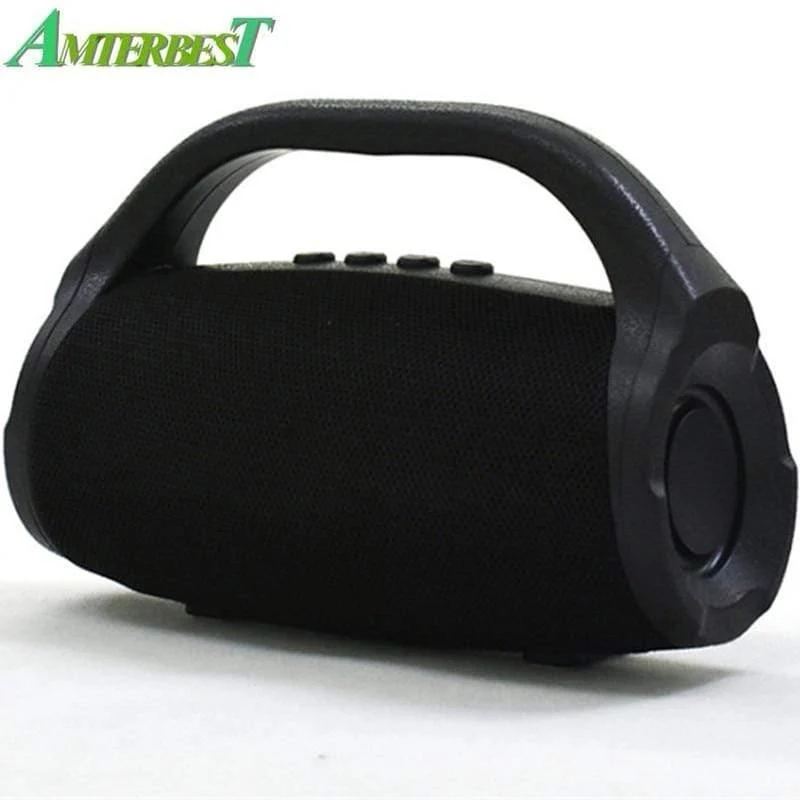Tragbarer drahtloser Mini-Bluetooth-Lautsprecher Soundsystem 3D-Stereo-Musik-Surround-Unterstützung Bluetooth, TF FM