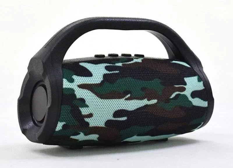Tragbarer drahtloser Mini-Bluetooth-Lautsprecher Soundsystem 3D-Stereo-Musik-Surround-Unterstützung Bluetooth, TF FM
