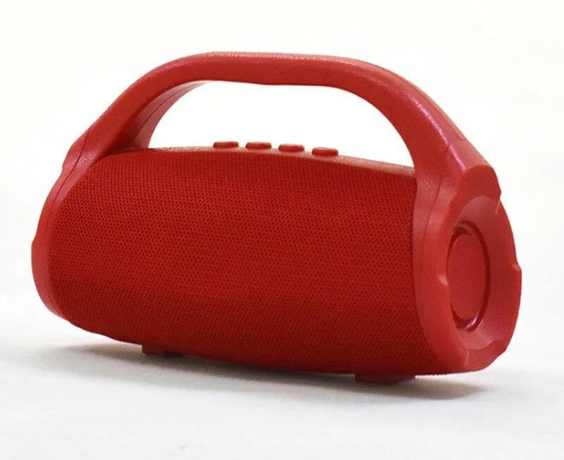 Tragbarer drahtloser Mini-Bluetooth-Lautsprecher Soundsystem 3D-Stereo-Musik-Surround-Unterstützung Bluetooth, TF FM