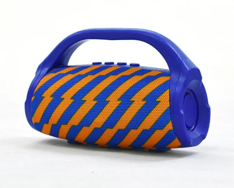 Tragbarer drahtloser Mini-Bluetooth-Lautsprecher Soundsystem 3D-Stereo-Musik-Surround-Unterstützung Bluetooth, TF FM