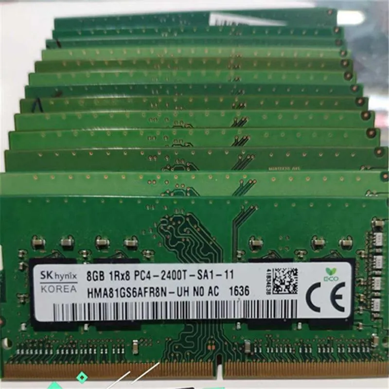 RAMS memoria Sk hynix DDR4 RAMS 8 GB 1Rx8 PC4-2400T-SA1-11 DDR4 8 GB 2400 MHz Für Laptop-Speicher für Notebooks 1 Stück