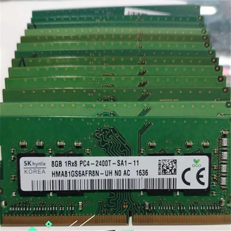 RAMS memoria Sk hynix DDR4 RAMS 8 GB 1Rx8 PC4-2400T-SA1-11 DDR4 8 GB 2400 MHz Für Laptop-Speicher für Notebooks 1 Stück