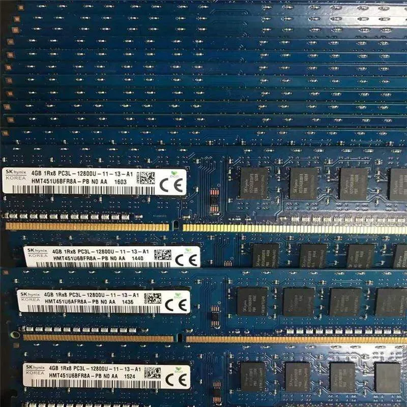 Desktop Sk Hynix ddr3 RAM-Speicher RAM de Escritorio de 240 Kiefern, 4 GB, 1Rx8 PC3L-12800U-11 / 1RX8 PC3-12800U-11 DDR3 4 GB, 1600 MHz