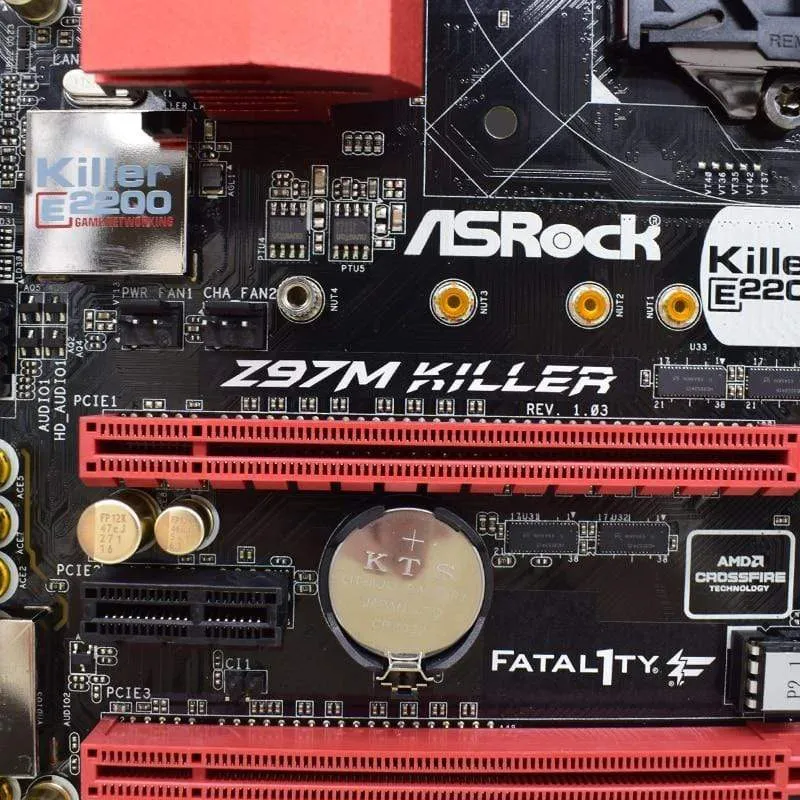 Z97M KILLER Für ASRock Desktop Verwendetes Motherboard DDR3 Z97 LGA 1150 SATA3 USB 3.0 Micro-ATX-Gaming-PC Motherboard Core i3 i5 i7