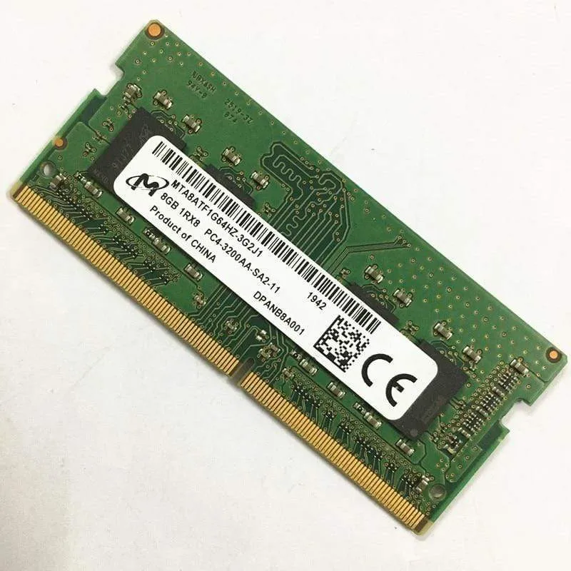 DDR4 8 GB 3200 MHz RAMS 8 GB 1RX8 PC4-3200AA-SA2-11 DDR4 3200 8 GB Laptop-Speicher