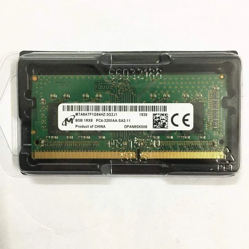 DDR4 8 GB 3200 MHz RAMS 8 GB 1RX8 PC4-3200AA-SA2-11 DDR4 3200 8 GB Laptop-Speicher