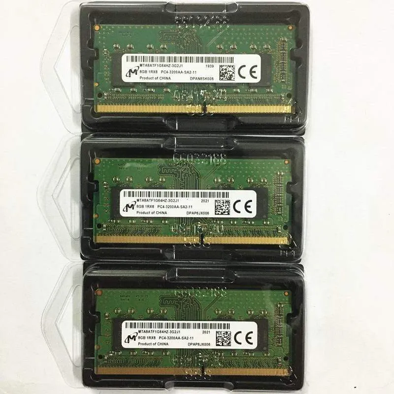DDR4 8 GB 3200 MHz RAMS 8 GB 1RX8 PC4-3200AA-SA2-11 DDR4 3200 8 GB Laptop-Speicher