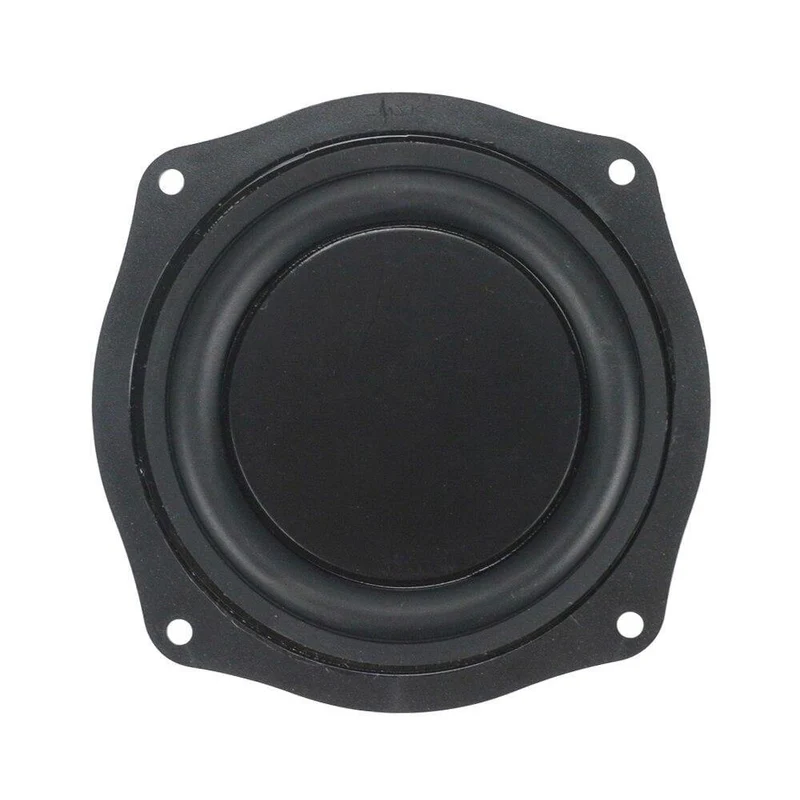GHXAMP Bassstrahler 113 mm Niederfrequenz-Passivstrahler Lautsprecher Vibrationsmembran Gummi für 4 Zoll 5 Zoll Subwoofer-Lautsprecher