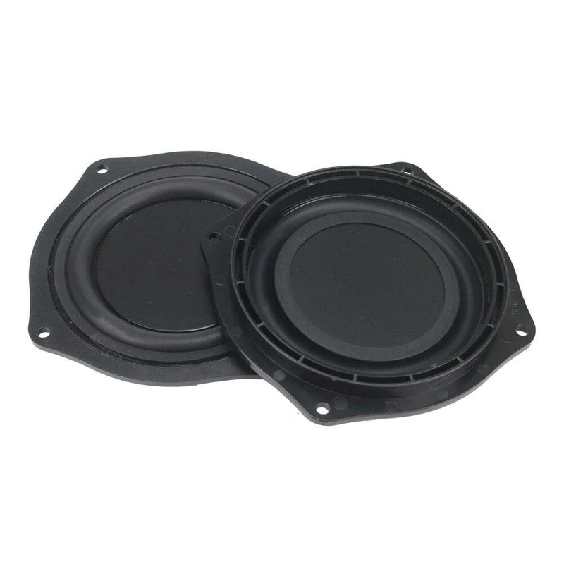 GHXAMP Bassstrahler 113 mm Niederfrequenz-Passivstrahler Lautsprecher Vibrationsmembran Gummi für 4 Zoll 5 Zoll Subwoofer-Lautsprecher