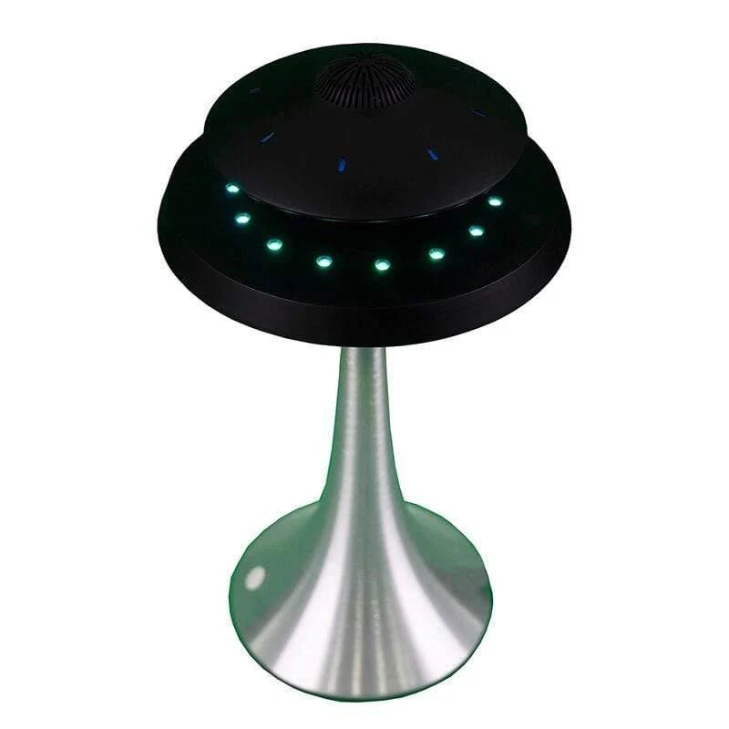 Magnetfederung UFO-Lautsprecher Mart Bluetooth Neue Technologie Sieben Farblichter Super Bass Wasserdichtes kabelloses Laden